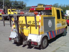 Mercedes Sprinter 2005, SOS autómentő  autódekoráció, autó dekoráció (Mobile Truck Kft.) 