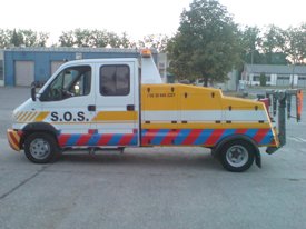 Renault Mascott , SOS autómentő  autódekoráció, autó dekoráció (Mobile Truck Kft.) 